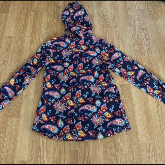 Levi’s Strauss paisley floral utility hood jacket - Picture 2 of 8